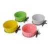 Removable Parrot Food Water Bowl Wall Mount Bird Food Dish  for Parrots Parakeet Cats