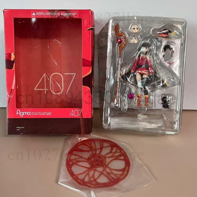 Figma 407 KonoSuba God's Blessing on This Wonderful World Figure Megumin Action Figure Collectible Model Toys Birthday Present