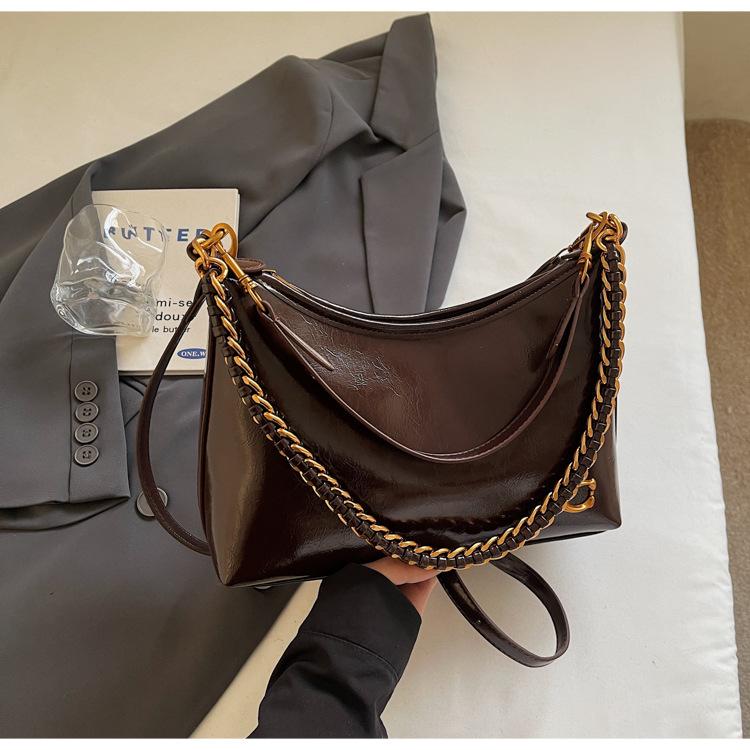 Wysokiej klasy Torba Retro, Mała Torba na Ramię dla Dojeżdżających, Mała Torba Crossbody dla Dojeżdżających, Mała Kwadratowa Torba