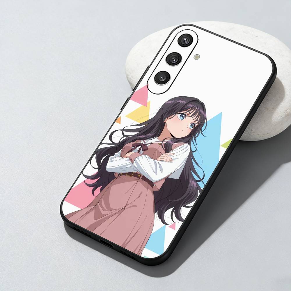 W-Waguri k-Kaoruko Anime Phone Case For Samsung Galaxy A73,A72,A71,A70,A52,A51 Others Soft Black Cover