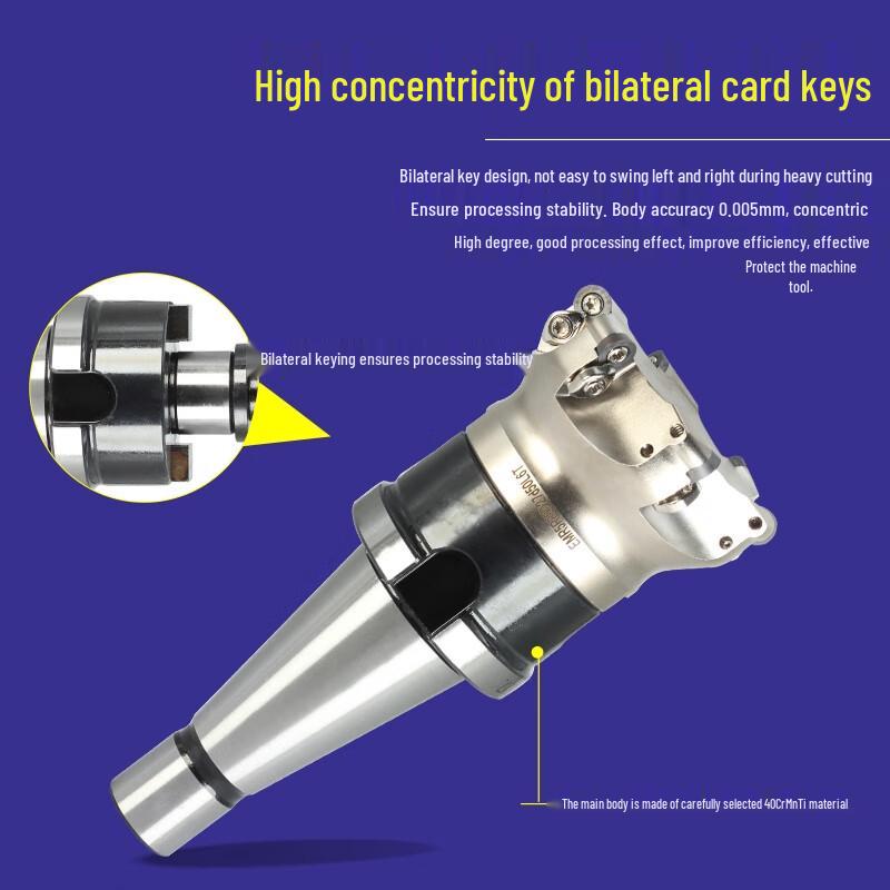 NT40 Tool Holder and Right-Angle EMR Cutter Set