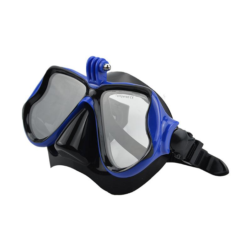 New Summer Model Adult Diving Goggles, Waterproof and Explosion-Proof, High-Definition Integrated Large Frame Silicone Single Lens Diving Equipment