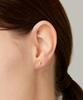 Mcel 14K Petite Volume Heart Piercing