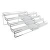 4 Tier Seasoning Rack Organizer Iron Wire Expandable Seasoning Organizer Kitchen Counter Shelves