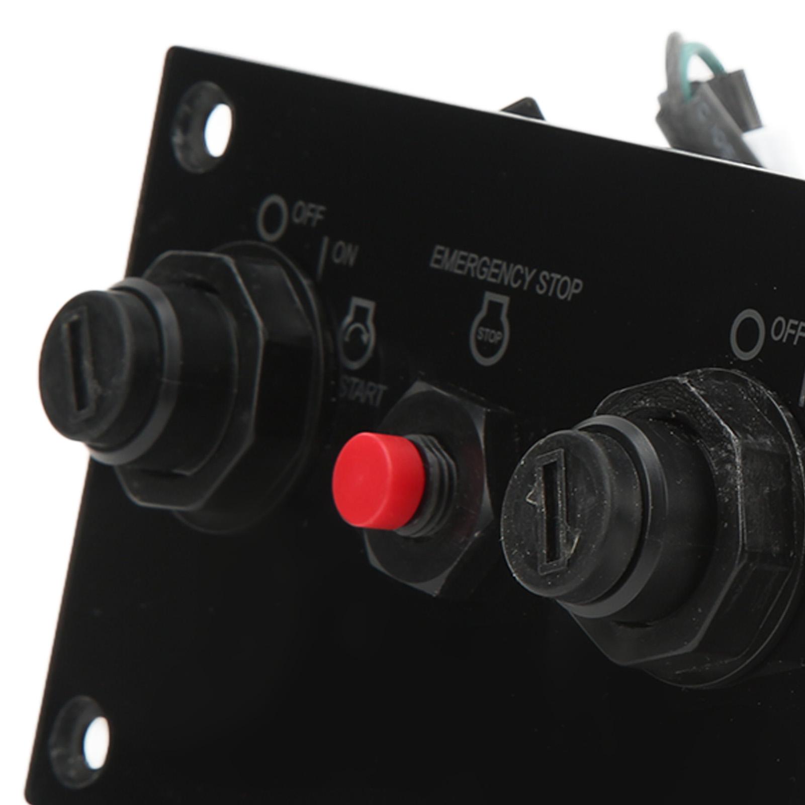 

Outboard Dual Engine Switch Panel Assembly 37100‑96J14 Replacement for Suzuki Dual Engine