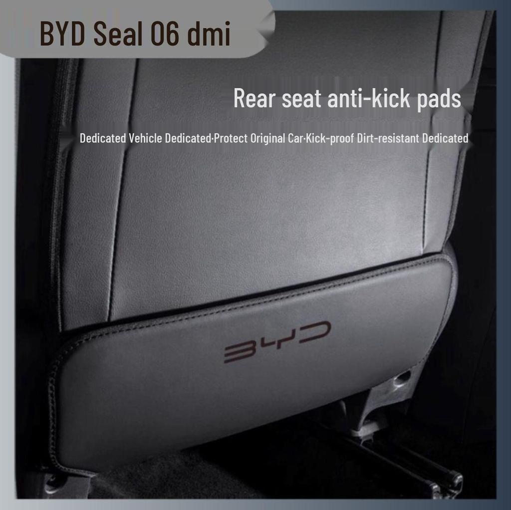 Leather Center Console Armrest Cover for 2025 BYD Seal 06DMI - Scratch & Dirt Resistant