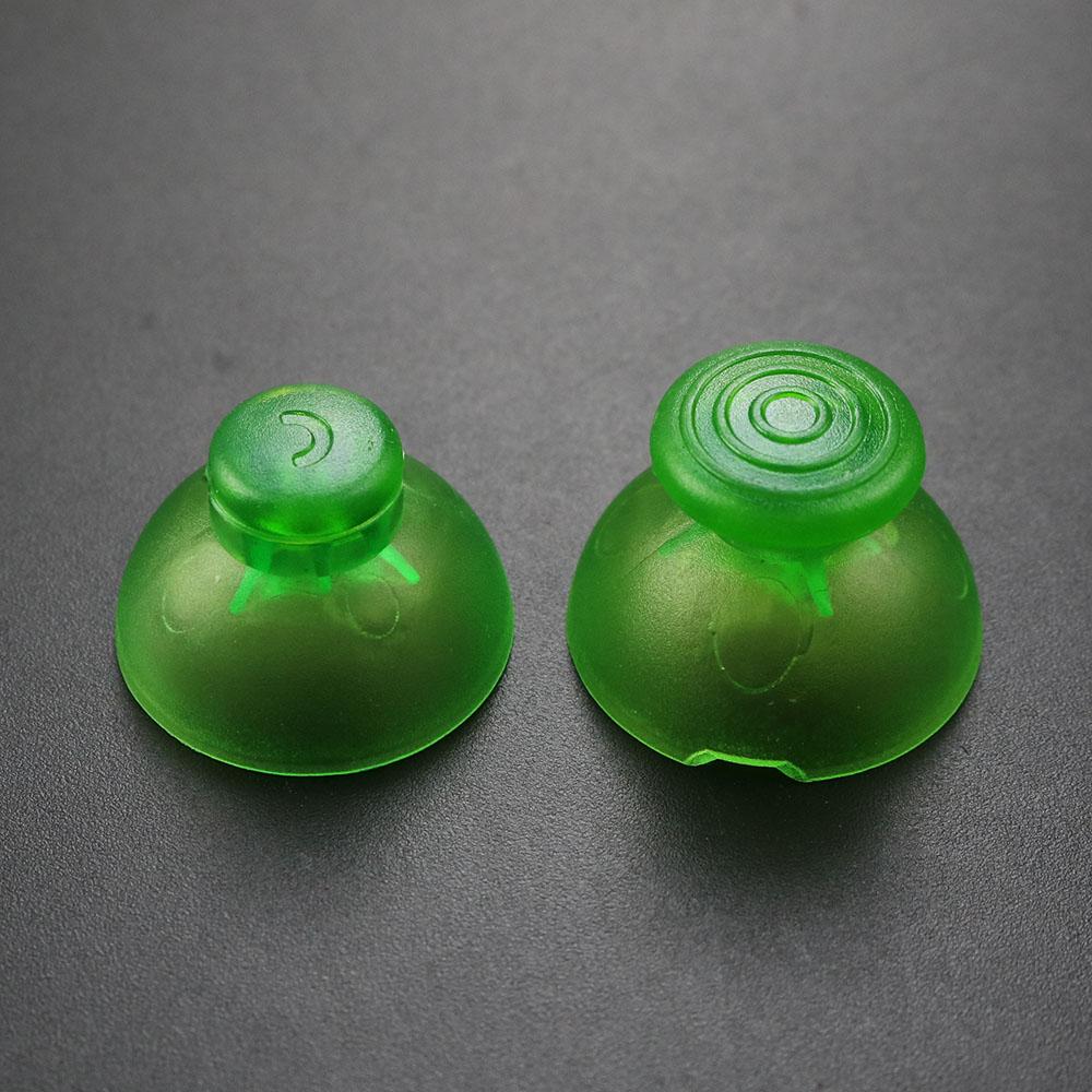 JCD 1 Pair Left And Right 3D Analog Joystick Thumb Stick Silicone Cap For GameCube For NGC GC Controller Repair Part Replacement