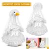 Wedding Dress Costume Set for 23 Inch Doll, Bride Gown with and Accessories