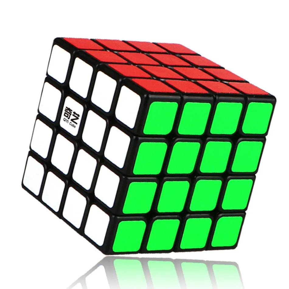 QiYi Speed Cube Yuan S 4x4 V2 V3 4x4x4 Puzzle Speed Magic Cube 4Layers Speed Cube Professional Puzzle Toy For Children Kids Gift
