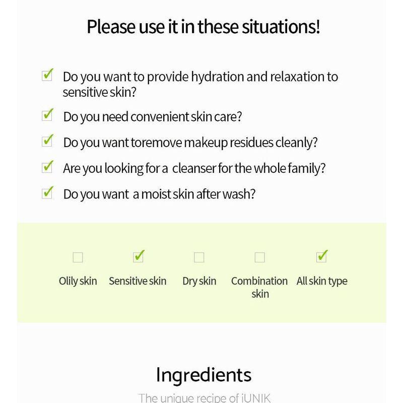 iUNIK - Centella Mild Cleansing Foam