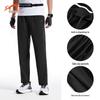 Guirenniao Men's Ice Silk Quick-Dry Straight Leg Sport Pants
