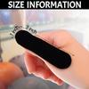 200 pieces of elastic finger protector and thumb protector for bowling Black