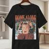 Fun Home Alone TShirt Kevin McCallister  Wet Bandits Black Casual Round Neck Tees Nostalgic 90s Film Apparel Women Cotton Tops