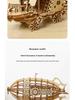 3D Wooden Airship Puzzle Mechanical Model Kit Creative Toy Gift