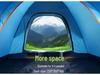 Automatic Quick Open 3-4 Person Camping Tent for Indoor/Outdoor Use