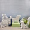 Easy To Use Silicone Mould Hand-Making Dog Moulds Statuettes Moulds Crafting Moulds Decorative Molds for Crafting