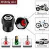 For Nissan Kks6Aluminum Tire Valve Caps Car Accessories Wheel Dustproof Cover For Nissan Sylphy N7 Qashqai J11 Teana Note Navara Juke J31 Tiida