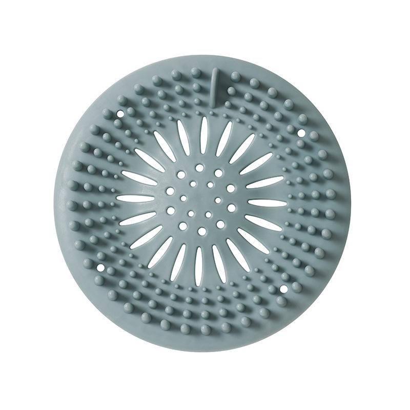 Silicone Floor Drain Hair Catcher & Anti-Clog Filter