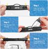 JOTO 2 Pack Waterproof Key FOB Holder Pouch with Key