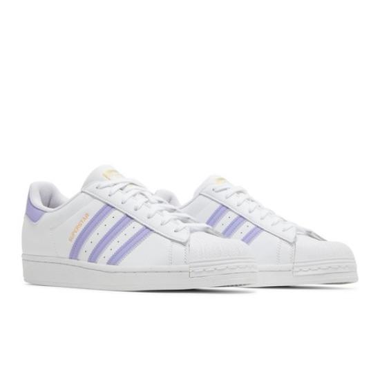 

adidas Superstar White Light Purple GX2537 EU 42.5 світло-фіолетового кольору/білий