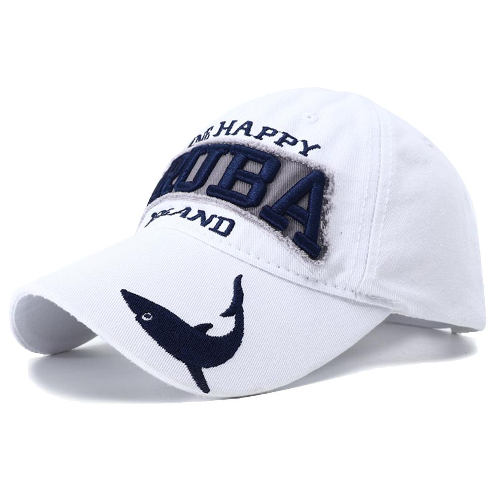 New Fashion Aruba Shark Embroidery Baseball Cap Snapback Hat Adjustable Hip Hop Sun Visor Hats For Women Men Gorras