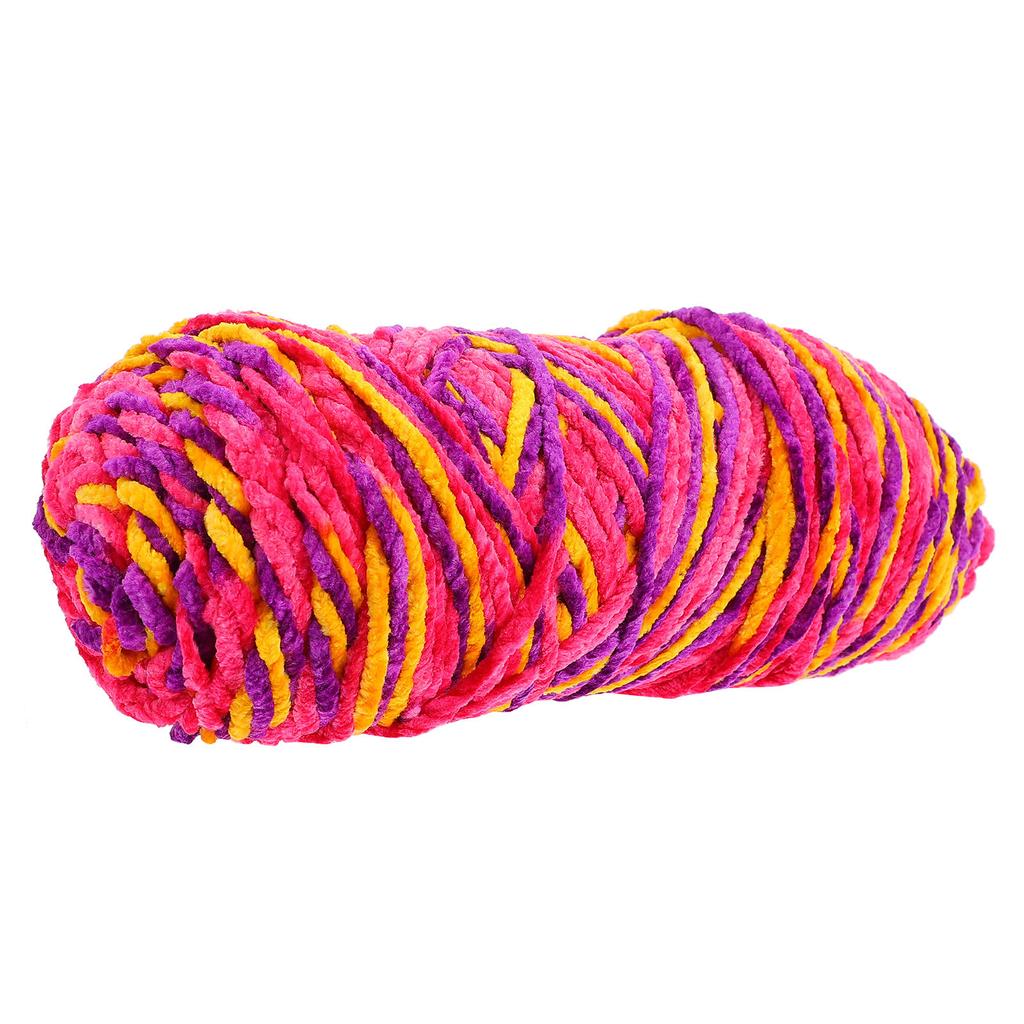 1Pcs Silk Woolen Yarn Lightweight Comfortable DIY Knitting Supplies Crochet Projects Handcrafts Material Thicken Woolen Yarn