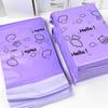 10/100PCS Cartoon Bear Packaging Bag Waterproof Self-adhesive Courier Bag 17*25CM Delivery Bag