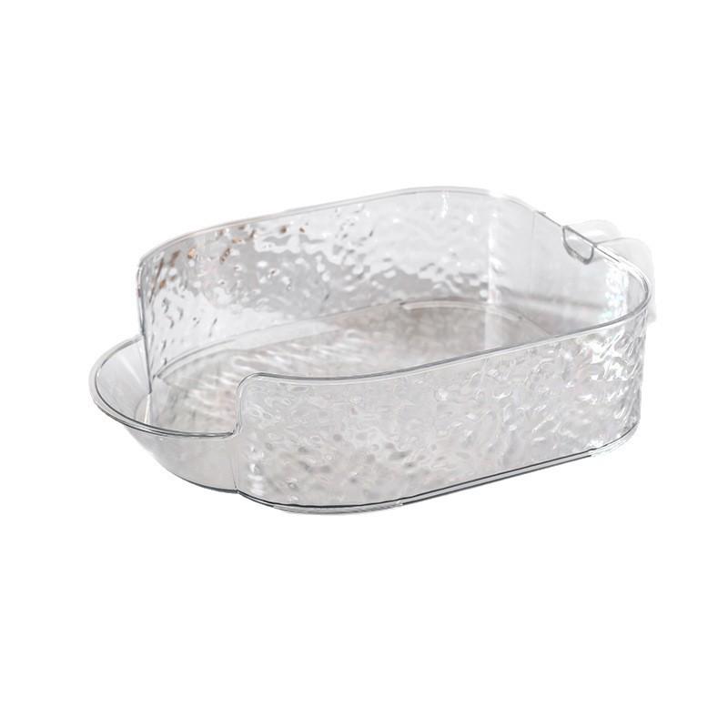 

Штабелируемый кухонный поднос для подготовки продуктов: Многофункциональное хранение для фруктов и овощей