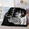 music pop Ayliva Fashion Blanket Flannel Blanket for bed, sofa, Camping, Hiking, Picnic Essentials, gift for family Fan gifts