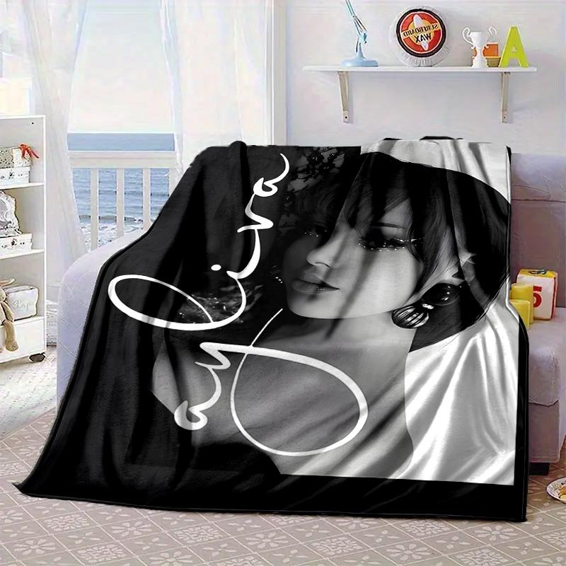 music pop Ayliva Fashion Blanket Flannel Blanket for bed, sofa, Camping, Hiking, Picnic Essentials, gift for family Fan gifts