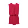 2025 Spring/Summer Women's Pleated Sleeveless Jumpsuit Skirt