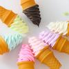 Simulation Ice Cream Model Realistic Artificial Ice Cream Cone Fake Food Dessert Shop Window Display Model Photo Props Kids Toy