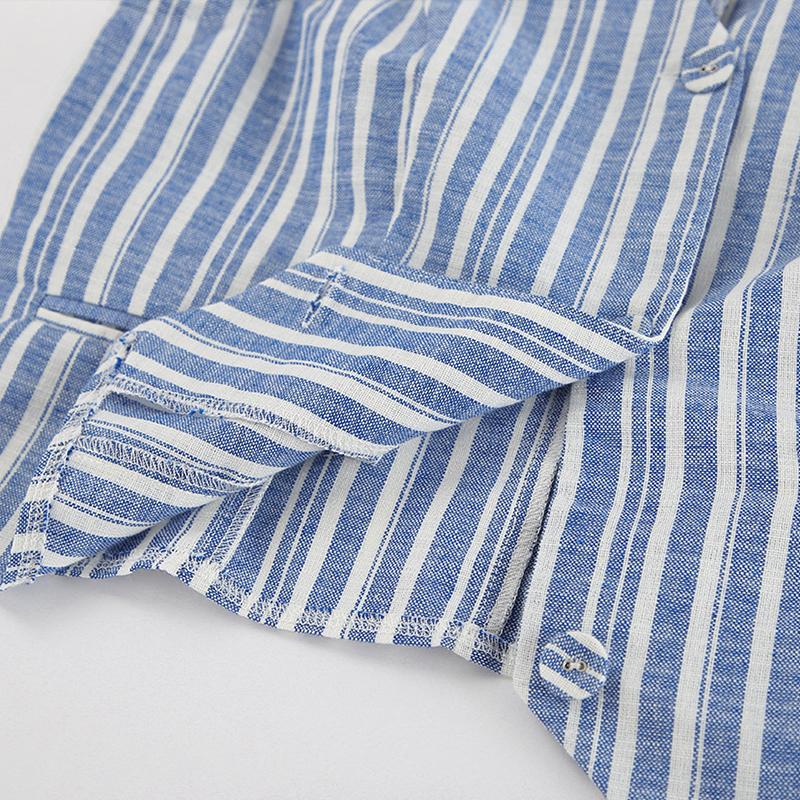 Striped Sexy Skirts Match with Two Piece Shirt Tops and A-Line Skirts Summer Streak Slim Office Women Skirts Outfits