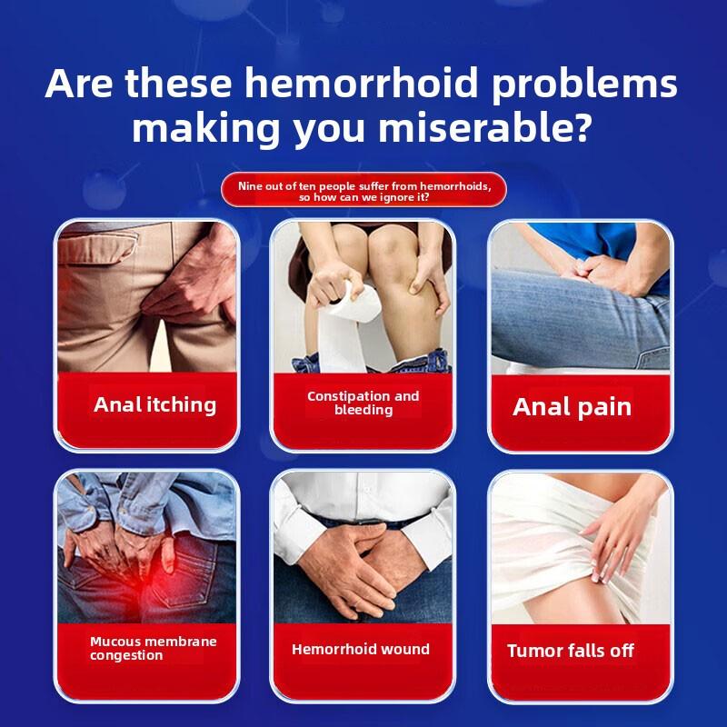 Natural Herbal Hemorrhoid Cream - Soothes Discomfort Gentle & Non-Irritating