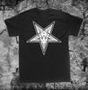 Ziegenkopf Shirt - Baphomet Pentagramm Satan Okkult Gotisches Kreuz Leviathan Siegel