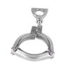 2" 304 Stainless Three Section Sanitary Tri-Clamp Fitting For Homebrew Beer