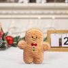 Christmas Gingerbread Man Doll Plush Stuffed Gingerbread Pendant Xmas Tree Decorations Soft Doll