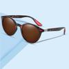 Polarized Sun Glasses  Retro Round Frame Sunglasses Driving Sunglasses for Drivers
