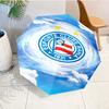 Fc Crest Design Printed Automatic Umbrella, 8-Frame for Travel, camping, Casual Umbrella, Essential Gift for  for family and friends