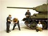 Master Box 1/35 Scale Soviet Tank Crew Resting Scene 1943-1945 Plastic Model Kit (4 Figures) MB35035