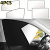 4PCS Magnetic Car Window Sunshades UV-Anti Folding Car Sunshade Covers Protector Accessories Universal Window Sun Shade Summer