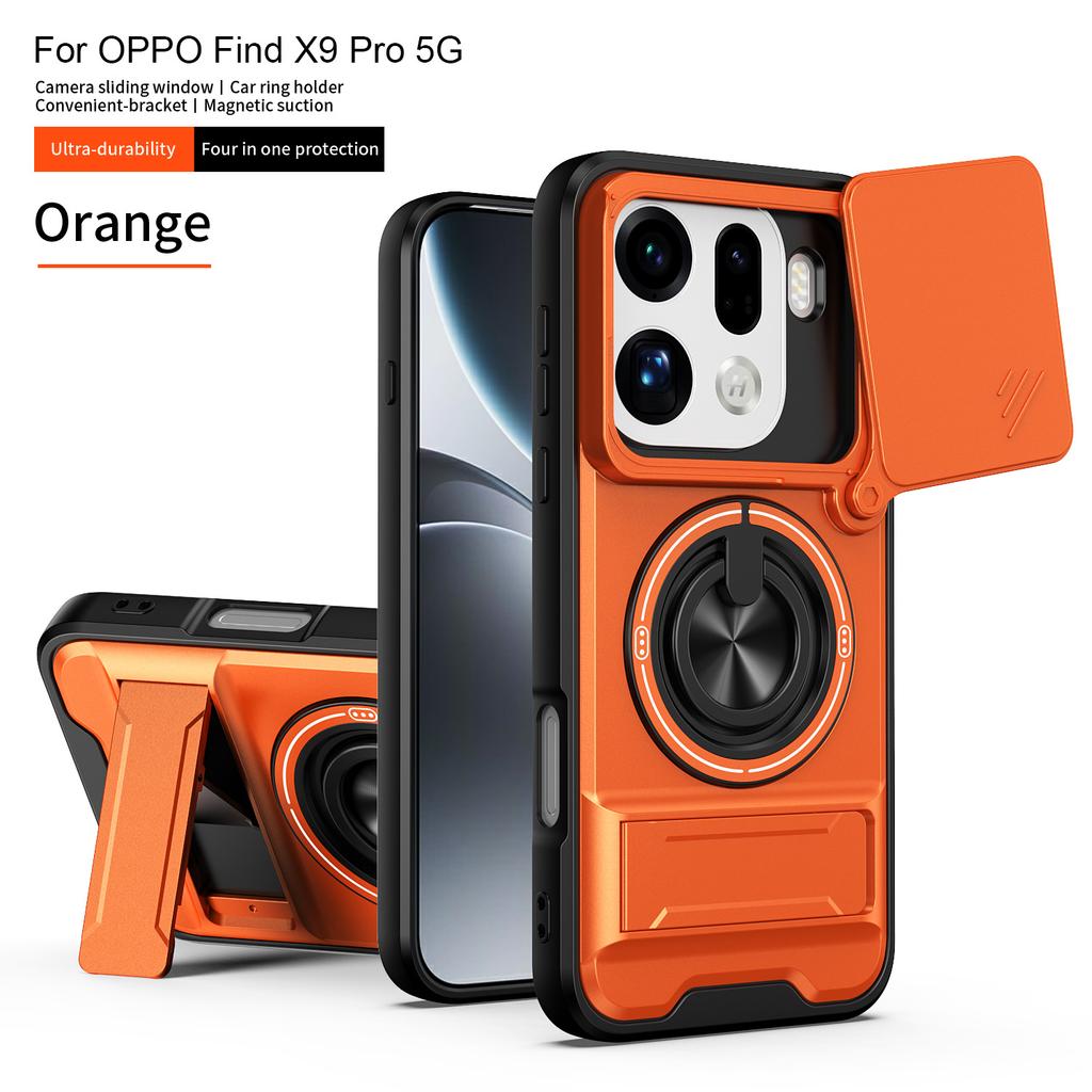 Applicable to OPPO FindX9Pro Shunjia mobile phone case FindX9 window push bracket FindX8 anti-drop protective case