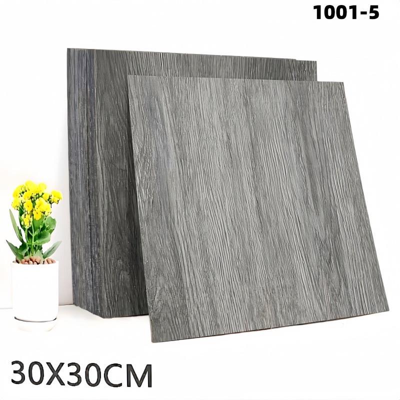 Selbstklebende PVC-Holzmaserung-Fliesen: Wasserdicht, Feuchtigkeitsbeständig, Abriebfest für Schlafzimmer-, Wohnzimmer-, Badezimmerböden & -wände.