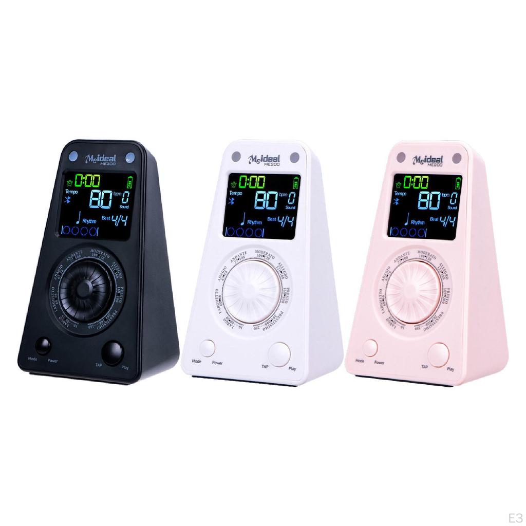 Digital Metronome for Piano Beat Tempo Adjustable Control with Timer Birthday Electronic