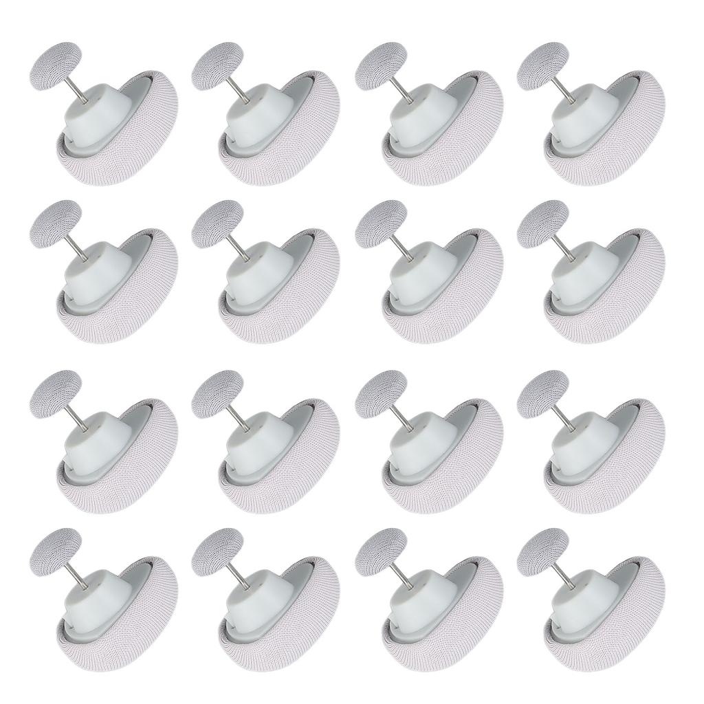 16 Stück Bettdecken-Befestigungsclips Herzform Abnehmbarer Bettdecken-Befestiger Daunendecke Decke Bettwäsche Halter Nadeln für den Heimgebrauch