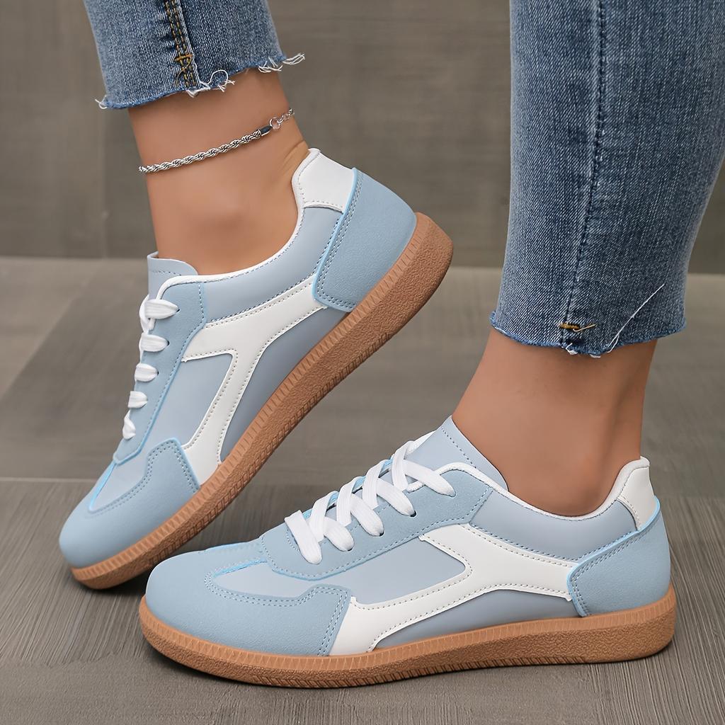 Breathable Ladies Sneakers Fashion Vulcanized Design Comfortable Walking Shoes For Women