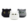 Black Cat Plush Pillow Toy Soft Stuffed Animal Cute Cat Plushies Cushion Gift for Boys & Girls Decor for Home Room