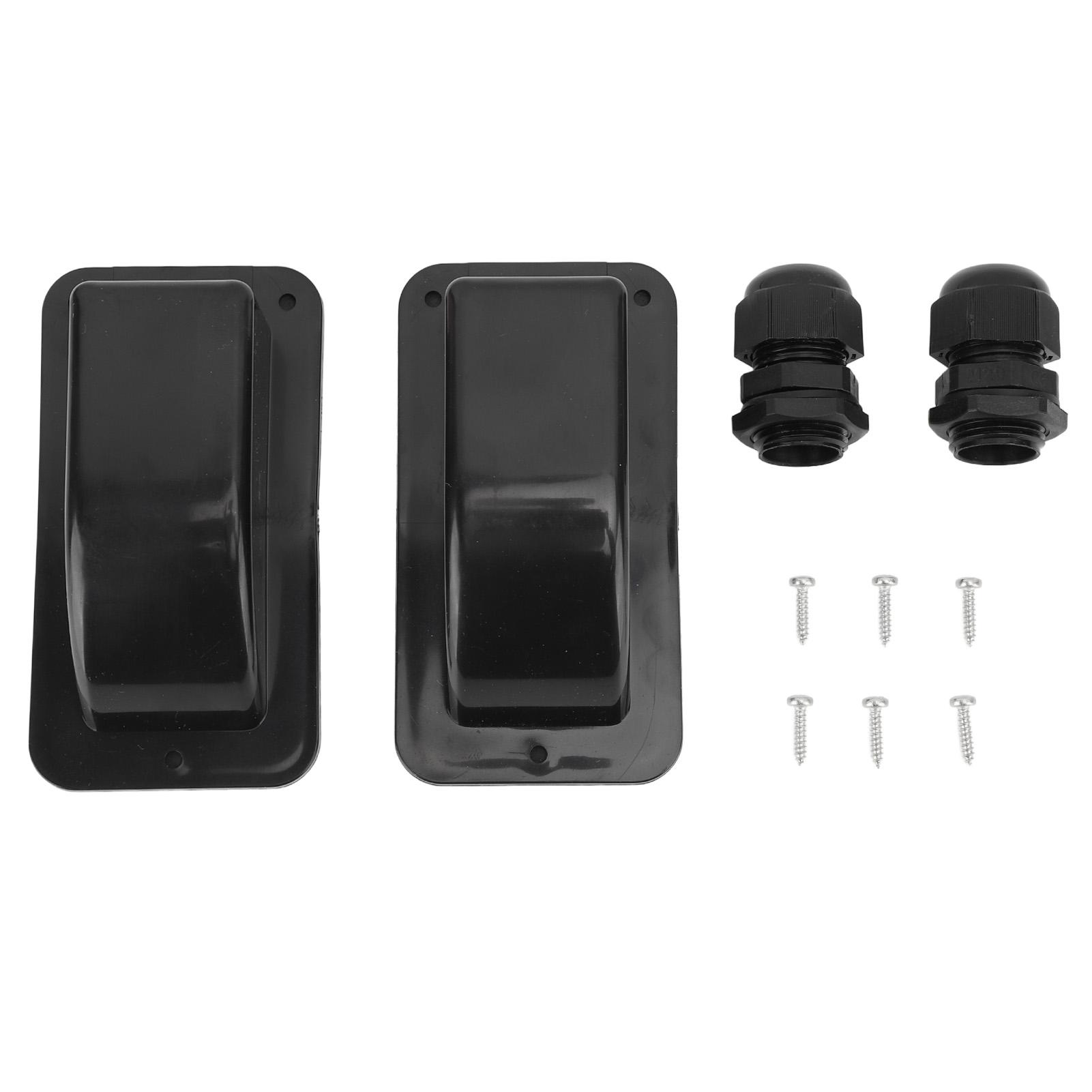 

Одиночный кабельный ввод для солнечной батареи Водонепроницаемый корпус сальника для ввода солнечного кабеля для кабелей сечением от 6 мм² до 12 мм² Black