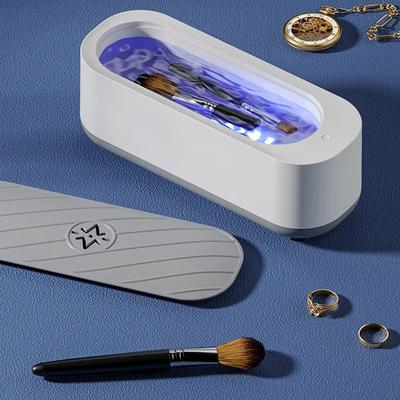NEW Ultrasonic Cleaning Machine USB Rechargeable High Frequency Vibration Wash Cleaner Jewelry Glasses  Cleaner