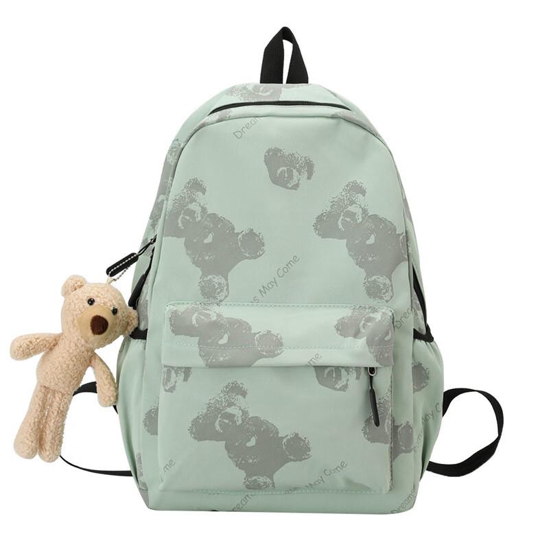 Cute Cartoon Bear School Backpack